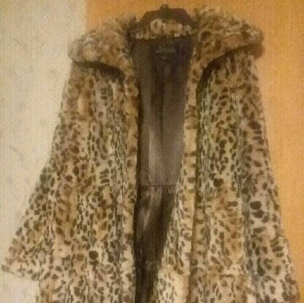 Leopard Swing Coat